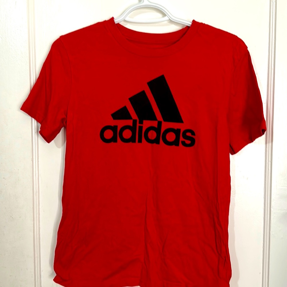 Adidas boys shirt 100% cotton